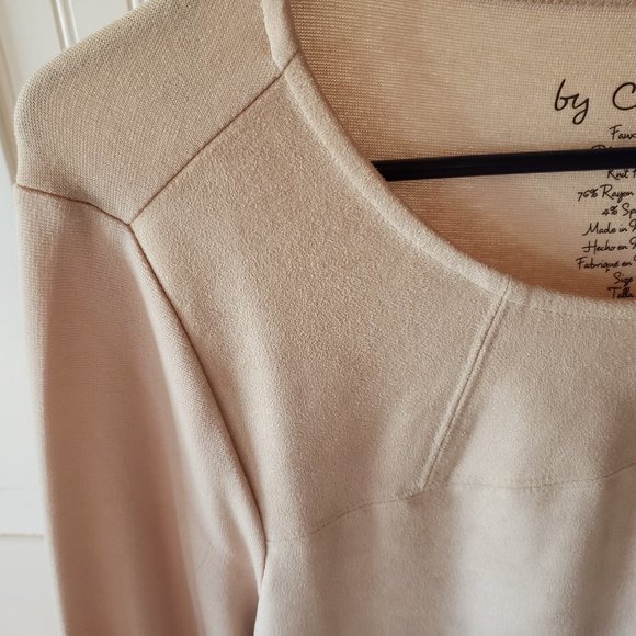 Chico's Size 0 Sueded Top - Picture 2 of 5